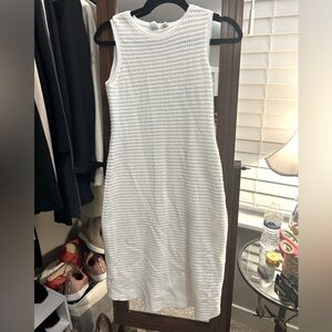 Joie White Sleeveless Dress
